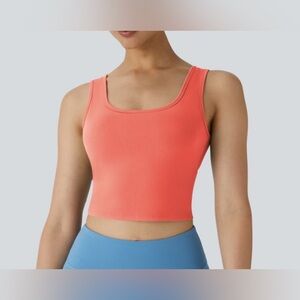 HALARA U Neck Crossover Barre Ballet Dance Tank Top EUC